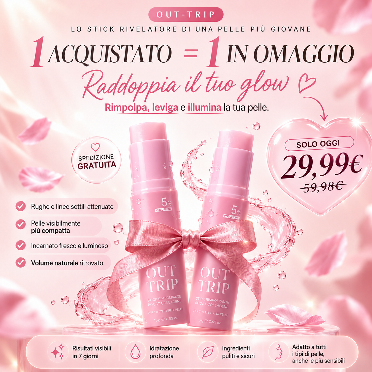 4 Avelys — Rimpolpa la pelle e cancella fino a 15 anni in soli 30 secondi.
