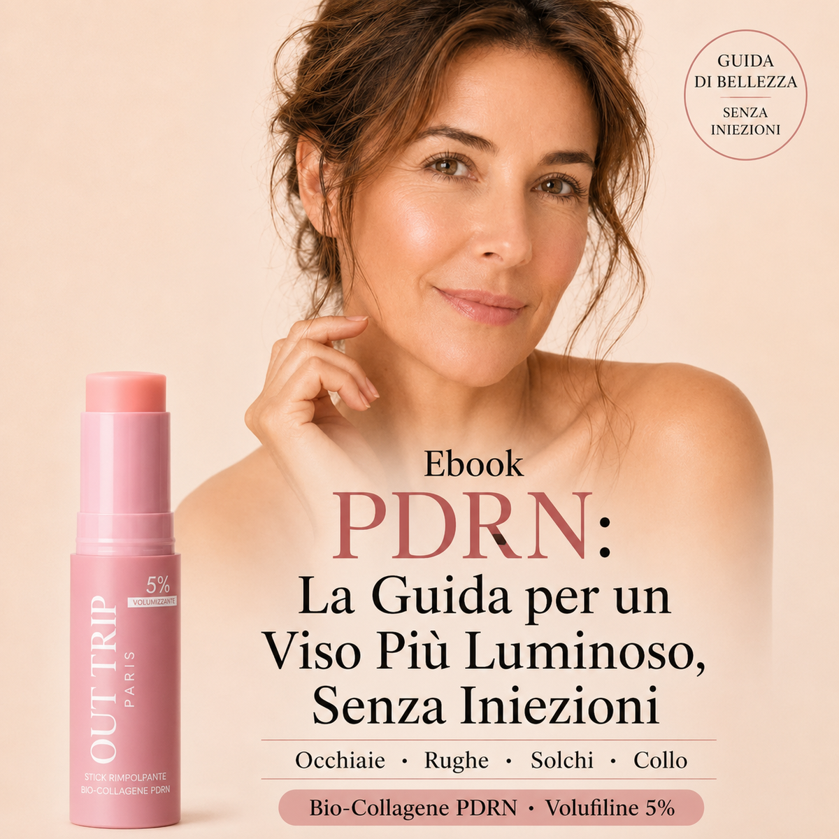 E-book PDRN: Occhiaie, Rughe e Solchi — La Guida per un Viso Più Luminoso